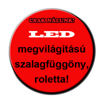 led világítás szalagfüggöny